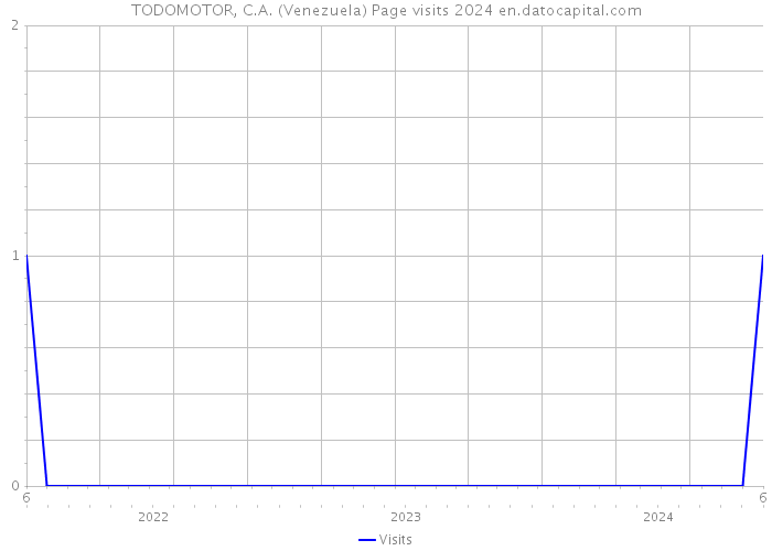 TODOMOTOR, C.A. (Venezuela) Page visits 2024 
