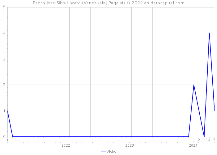 Pedro Jose Silva Loreto (Venezuela) Page visits 2024 