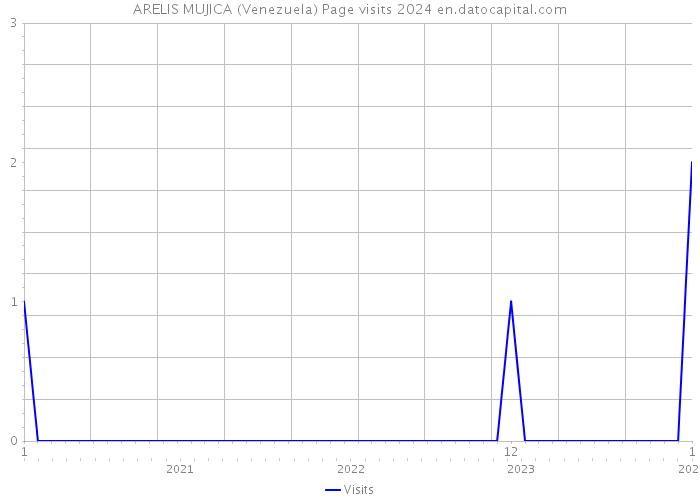 ARELIS MUJICA (Venezuela) Page visits 2024 