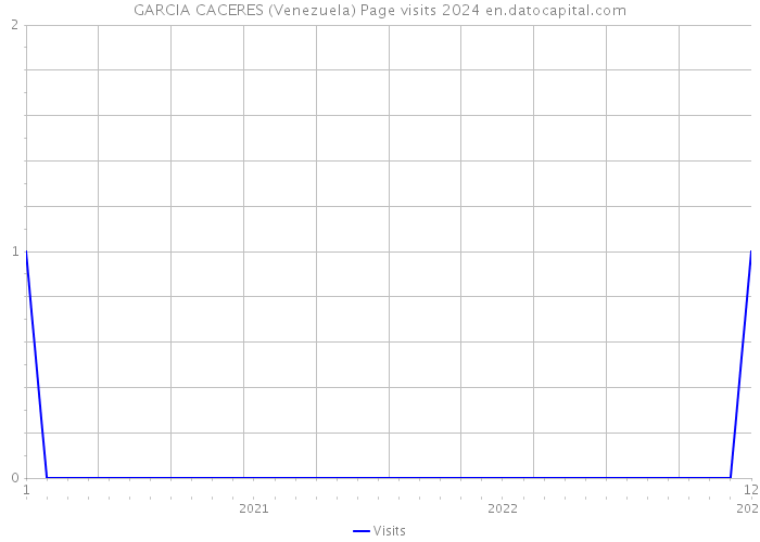 GARCIA CACERES (Venezuela) Page visits 2024 