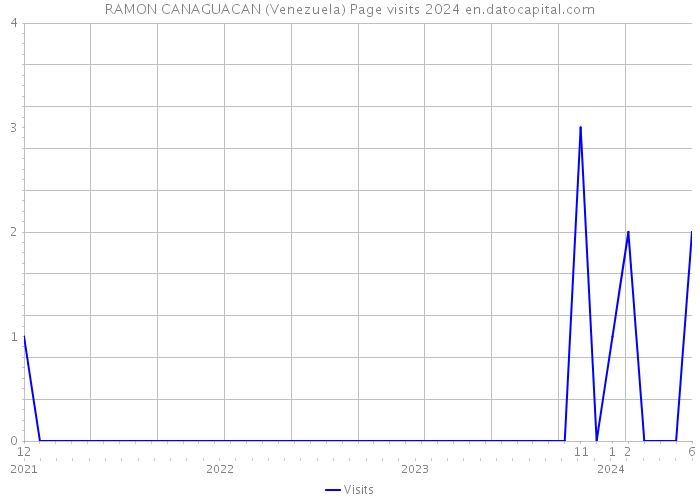 RAMON CANAGUACAN (Venezuela) Page visits 2024 