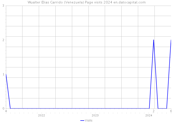 Wualter Elias Garrido (Venezuela) Page visits 2024 