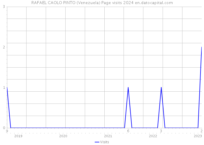 RAFAEL CAOLO PINTO (Venezuela) Page visits 2024 