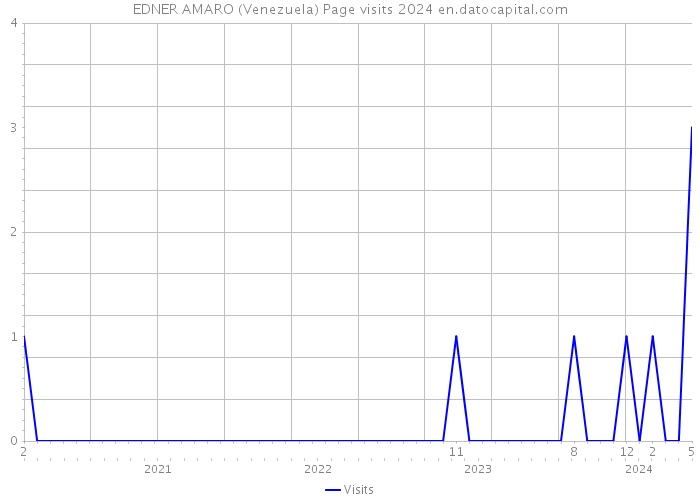 EDNER AMARO (Venezuela) Page visits 2024 