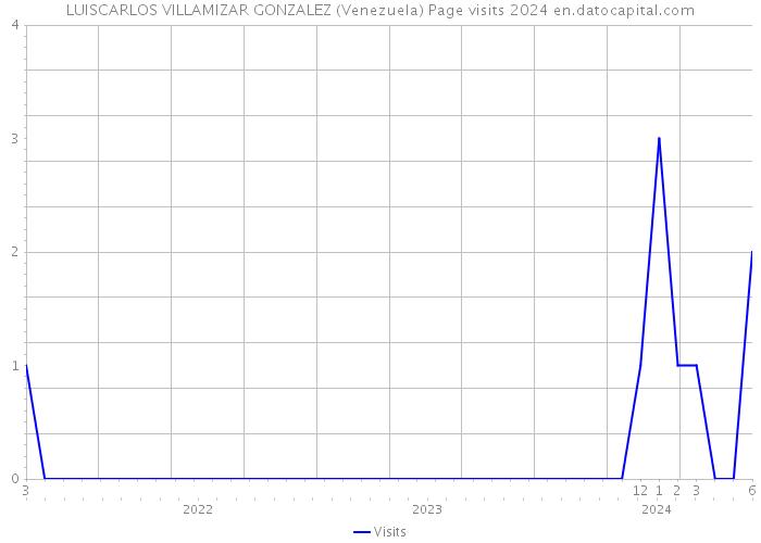 LUISCARLOS VILLAMIZAR GONZALEZ (Venezuela) Page visits 2024 