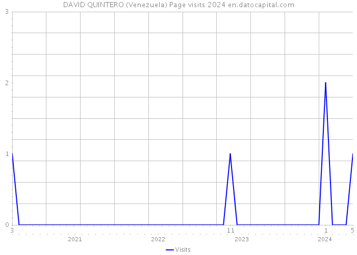 DAVID QUINTERO (Venezuela) Page visits 2024 