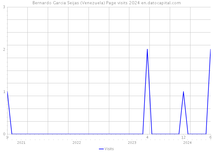 Bernardo Garcia Seijas (Venezuela) Page visits 2024 