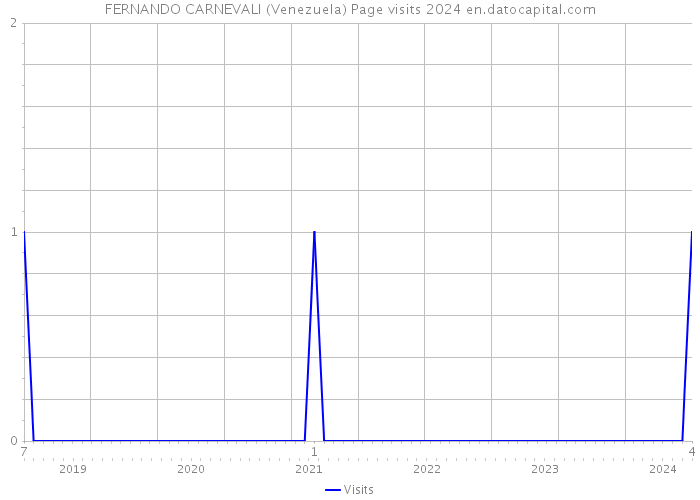 FERNANDO CARNEVALI (Venezuela) Page visits 2024 
