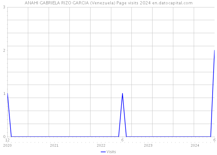 ANAHI GABRIELA RIZO GARCIA (Venezuela) Page visits 2024 