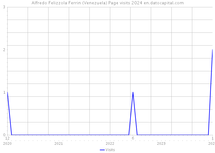 Alfredo Felizzola Ferrin (Venezuela) Page visits 2024 