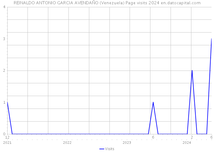 REINALDO ANTONIO GARCIA AVENDAÑO (Venezuela) Page visits 2024 
