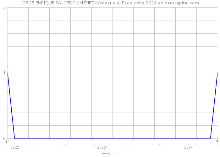 JORGE ENRIQUE SALCEDO JIMÉNEZ (Venezuela) Page visits 2024 