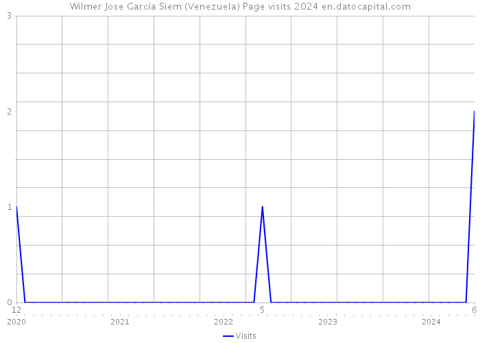 Wilmer Jose García Siem (Venezuela) Page visits 2024 