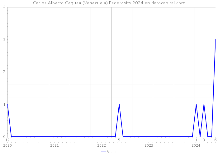 Carlos Alberto Cequea (Venezuela) Page visits 2024 