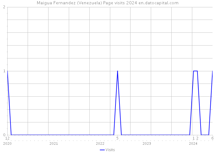 Maigua Fernandez (Venezuela) Page visits 2024 