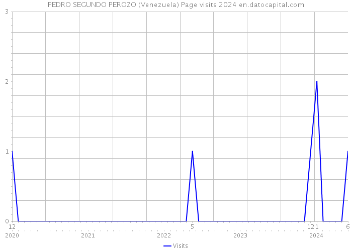 PEDRO SEGUNDO PEROZO (Venezuela) Page visits 2024 