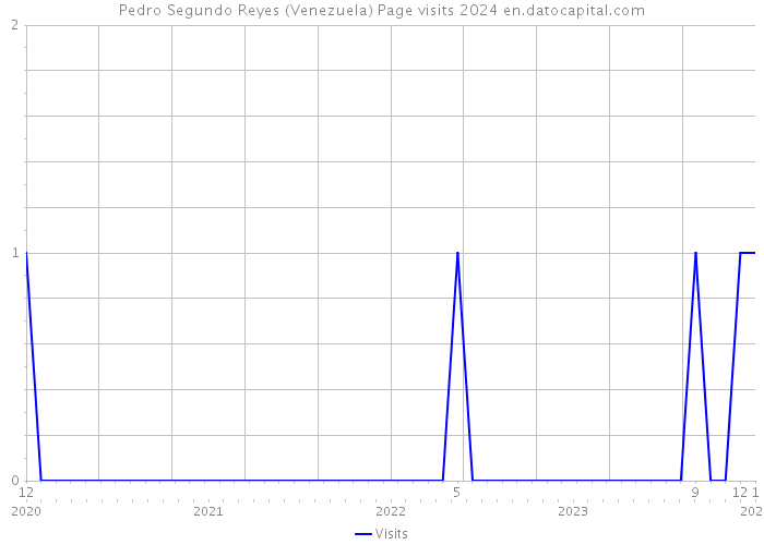 Pedro Segundo Reyes (Venezuela) Page visits 2024 