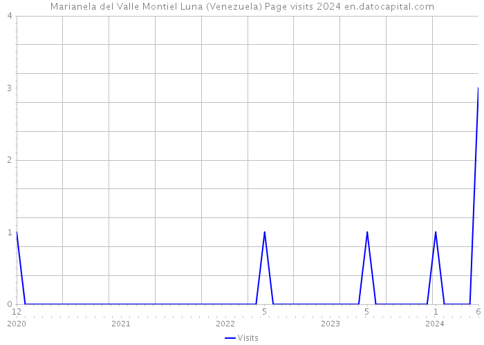Marianela del Valle Montiel Luna (Venezuela) Page visits 2024 