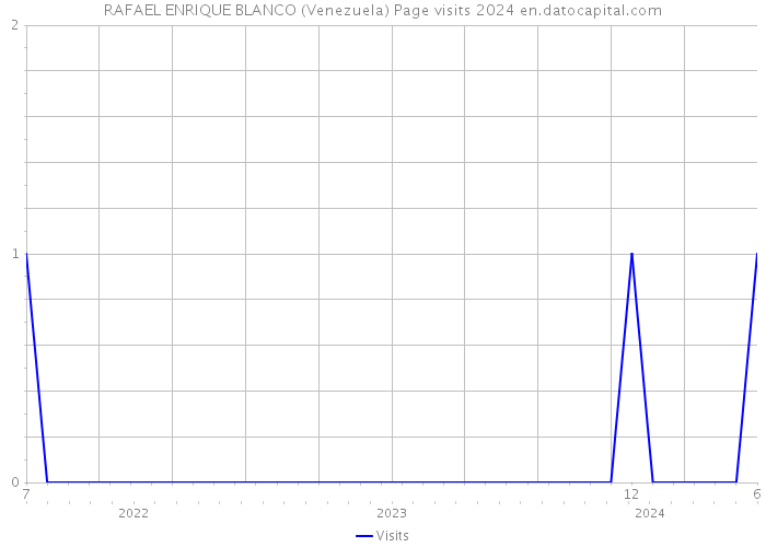RAFAEL ENRIQUE BLANCO (Venezuela) Page visits 2024 
