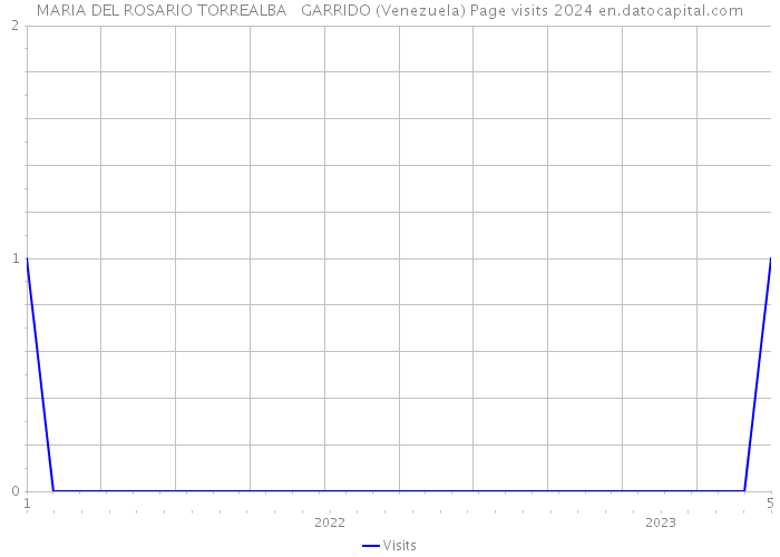 MARIA DEL ROSARIO TORREALBA GARRIDO (Venezuela) Page visits 2024 