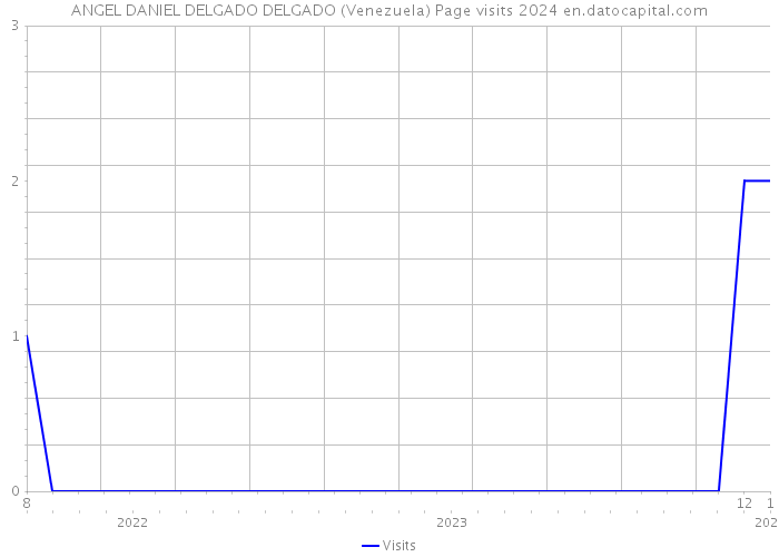 ANGEL DANIEL DELGADO DELGADO (Venezuela) Page visits 2024 