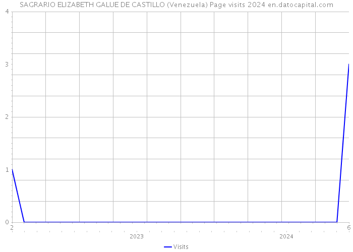 SAGRARIO ELIZABETH GALUE DE CASTILLO (Venezuela) Page visits 2024 