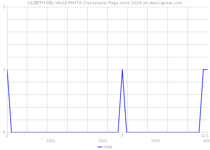LILIBETH DEL VALLE MAITA (Venezuela) Page visits 2024 