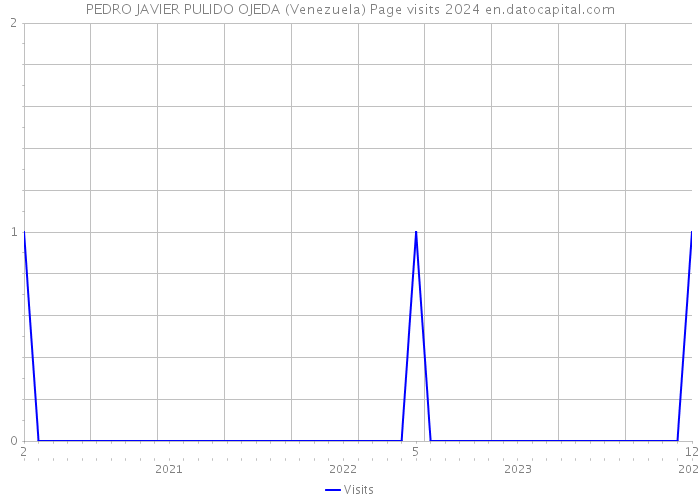 PEDRO JAVIER PULIDO OJEDA (Venezuela) Page visits 2024 
