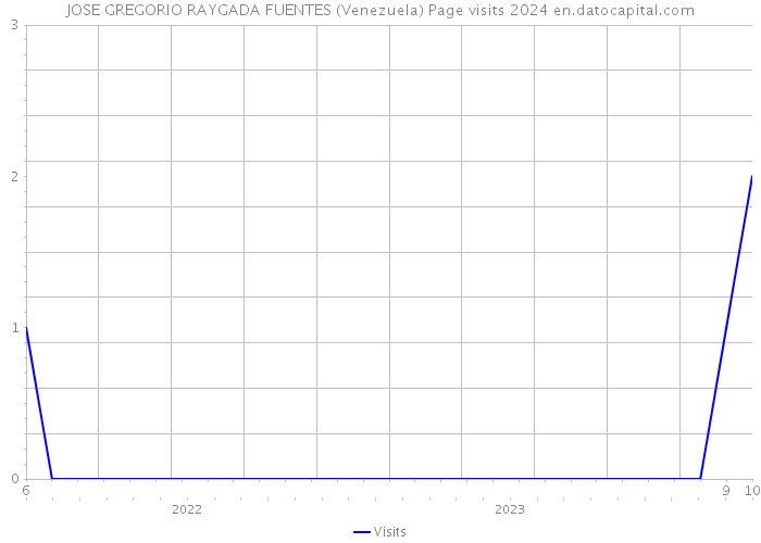 JOSE GREGORIO RAYGADA FUENTES (Venezuela) Page visits 2024 