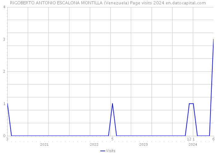 RIGOBERTO ANTONIO ESCALONA MONTILLA (Venezuela) Page visits 2024 