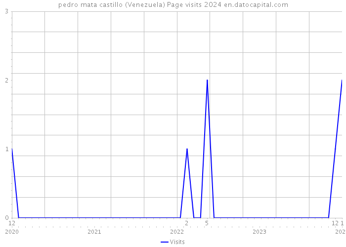 pedro mata castillo (Venezuela) Page visits 2024 