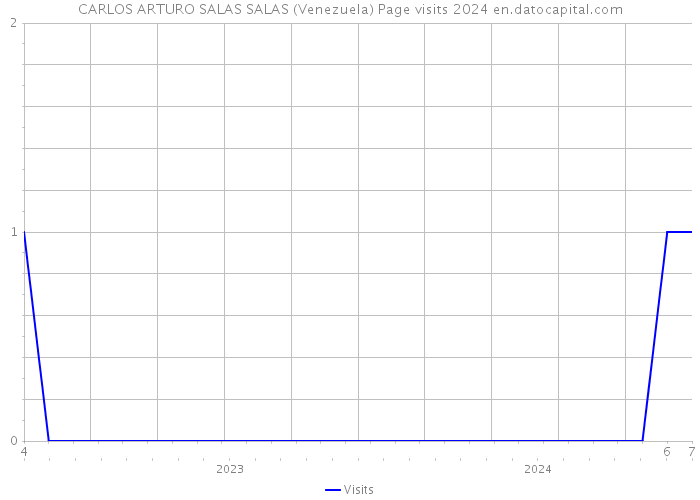 CARLOS ARTURO SALAS SALAS (Venezuela) Page visits 2024 