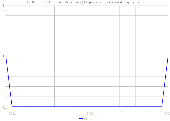 KG INVERSIONES, C.A. (Venezuela) Page visits 2024 