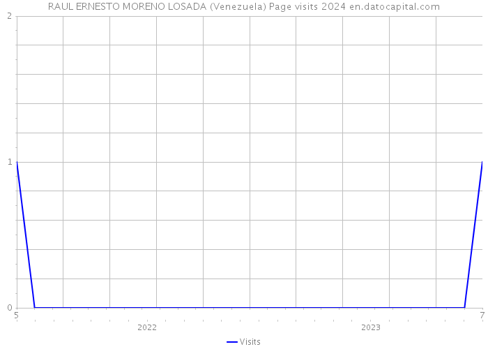 RAUL ERNESTO MORENO LOSADA (Venezuela) Page visits 2024 
