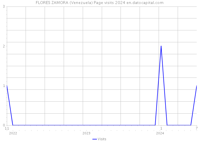 FLORES ZAMORA (Venezuela) Page visits 2024 