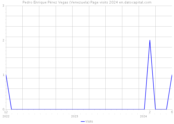 Pedro Enrique Pérez Vegas (Venezuela) Page visits 2024 