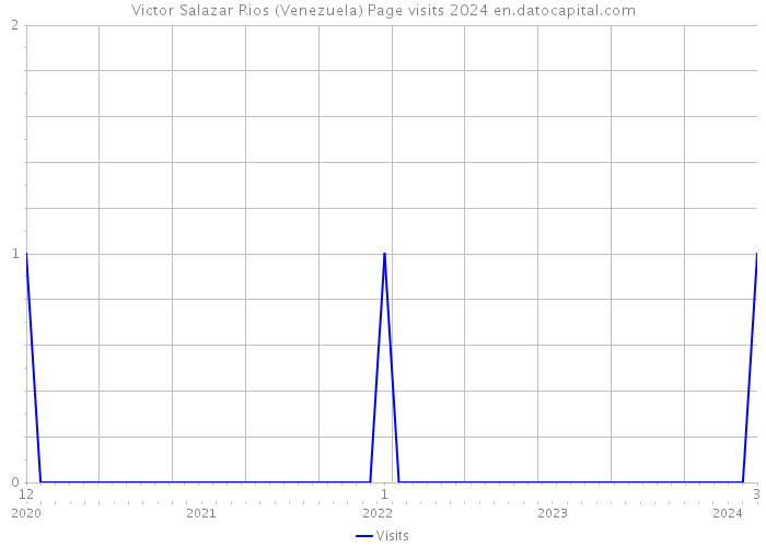 Victor Salazar Rios (Venezuela) Page visits 2024 