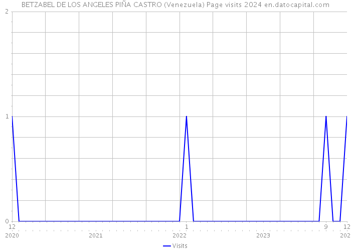 BETZABEL DE LOS ANGELES PIÑA CASTRO (Venezuela) Page visits 2024 