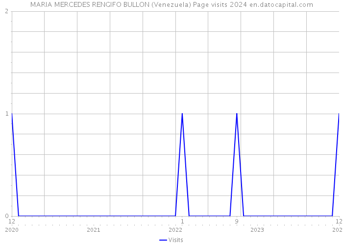 MARIA MERCEDES RENGIFO BULLON (Venezuela) Page visits 2024 