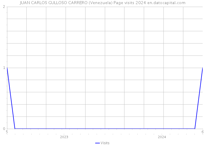 JUAN CARLOS GULLOSO CARRERO (Venezuela) Page visits 2024 