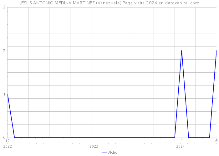 JESUS ANTONIO MEDINA MARTINEZ (Venezuela) Page visits 2024 