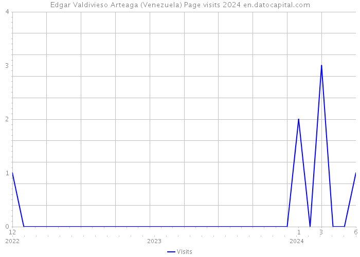 Edgar Valdivieso Arteaga (Venezuela) Page visits 2024 