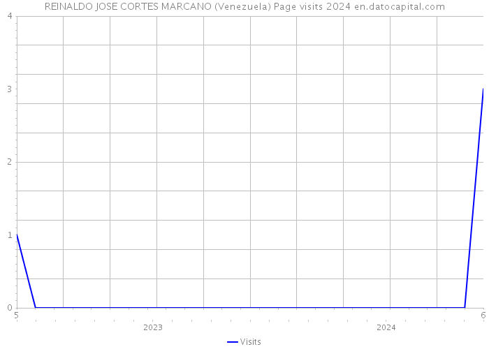 REINALDO JOSE CORTES MARCANO (Venezuela) Page visits 2024 