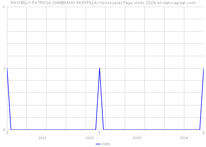 RAYNELLY PATRICIA ZAMBRANO MONTILLA (Venezuela) Page visits 2024 