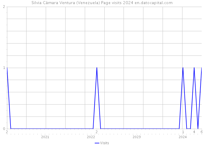 Silvia Cámara Ventura (Venezuela) Page visits 2024 