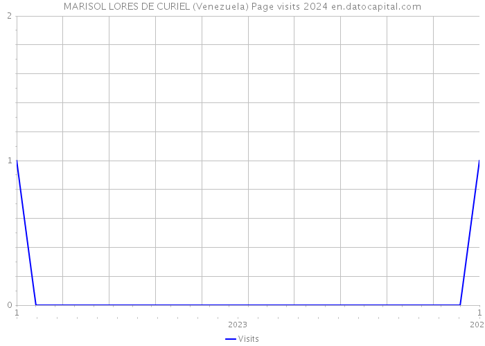 MARISOL LORES DE CURIEL (Venezuela) Page visits 2024 