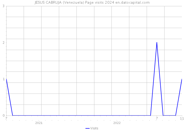JESUS CABRUJA (Venezuela) Page visits 2024 