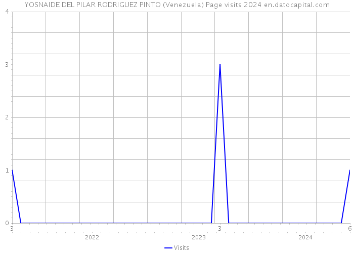 YOSNAIDE DEL PILAR RODRIGUEZ PINTO (Venezuela) Page visits 2024 