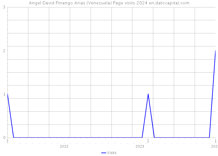 Angel David Pinango Arias (Venezuela) Page visits 2024 