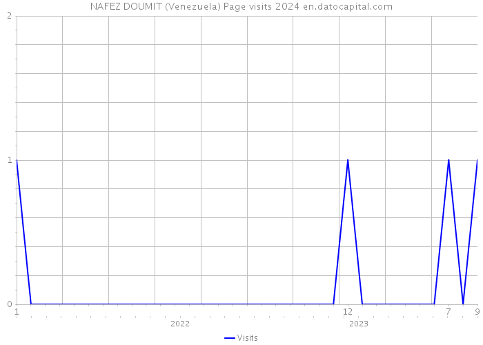 NAFEZ DOUMIT (Venezuela) Page visits 2024 